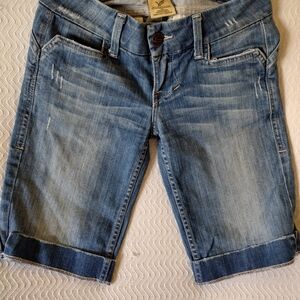 William Rast Light Blue Denim Shorts